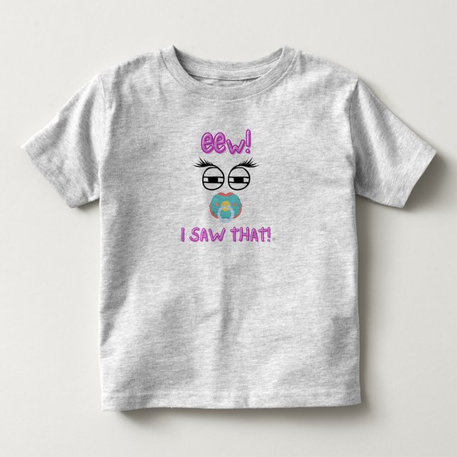 Camiseta EEEww! Eu vi isso! (Frente)