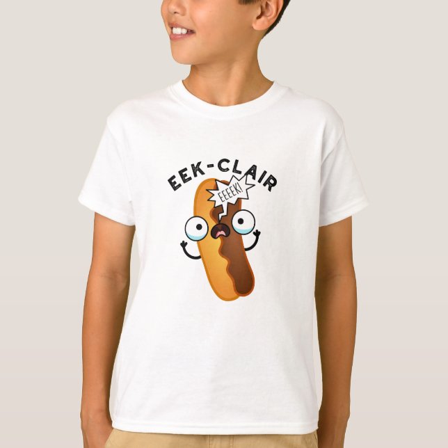 Camiseta Eek-clair Piada Eclair Engraçado  (Frente)