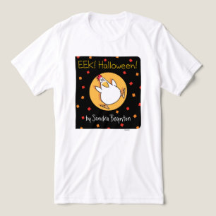Camiseta EEK! HALLOWEEN! COBRIR do LIVRO Sandra Boynton