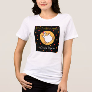 Camiseta EEK! HALLOWEEN! COBRIR do LIVRO Sandra Boynton