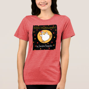 Camiseta EEK! HALLOWEEN! COBRIR do LIVRO Sandra Boynton