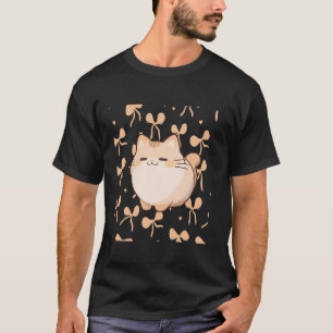 Camiseta Eepto engraçado Cat Meme Cute Sleepy Kitten Coquet