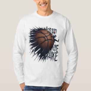 Camiseta Eerie Dunk: Design de basquete do Halloween