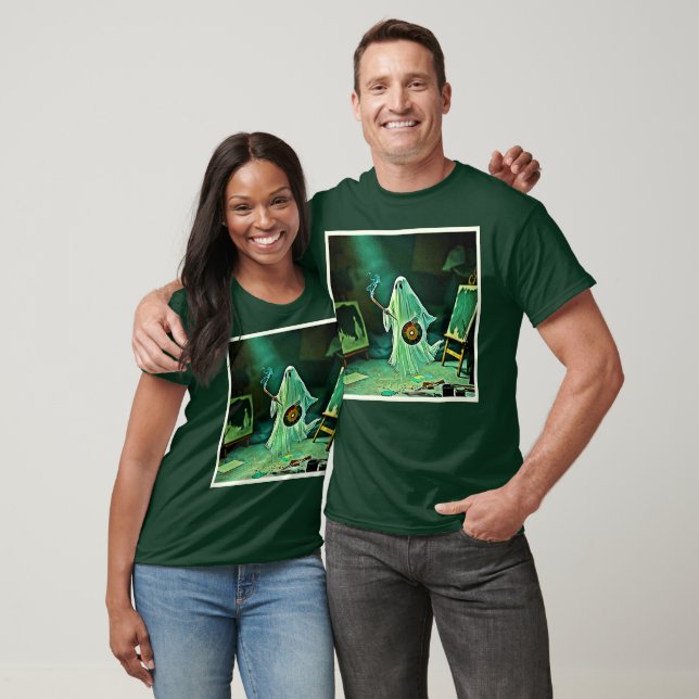 Camiseta Eerie Masterícula de artista fantasma (Unissex)