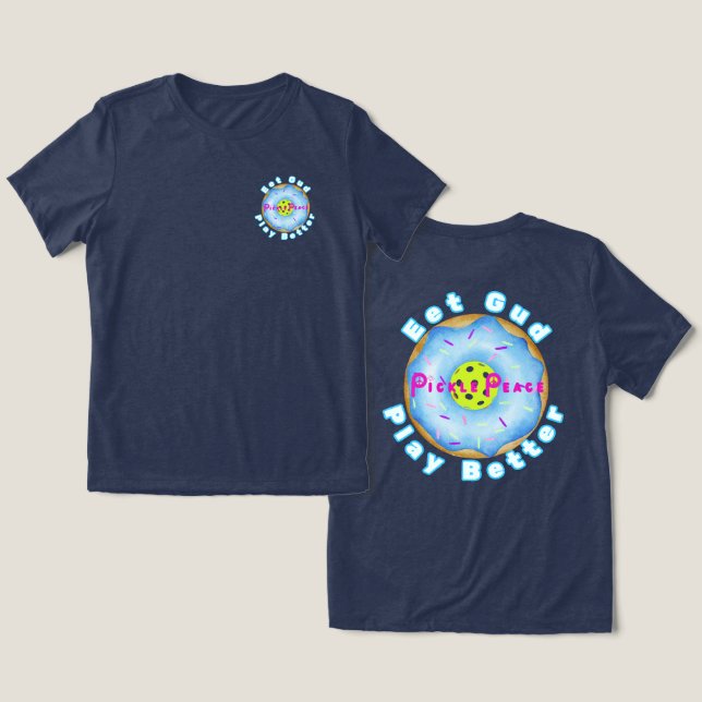 Camiseta Eet Gud Toque Melhor (Design Frente e Verso)