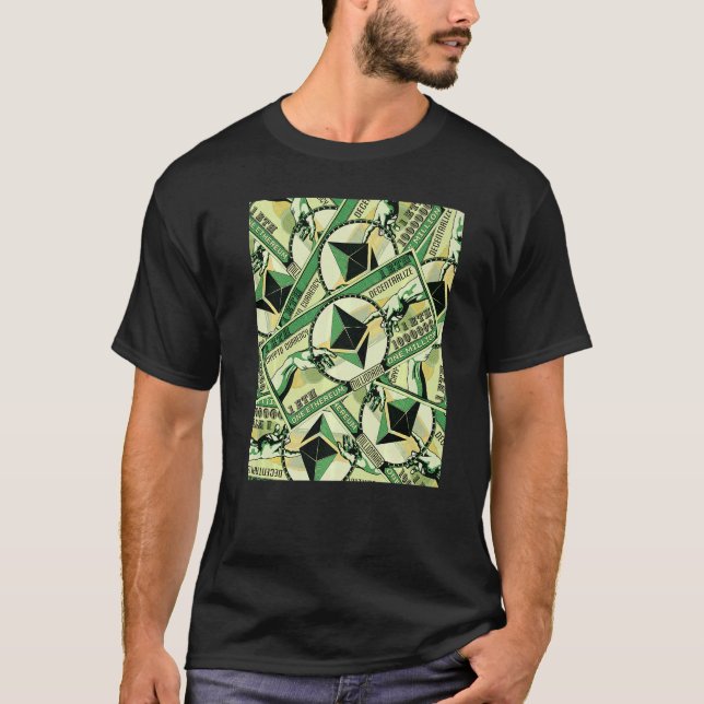 Camiseta Eethum Crypto ETH Millionaire Graphic (Frente)