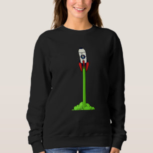 Camiseta Eethum Rocket Pump Vela Verde Eth Cryptocurren