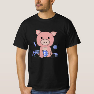 Camiseta Eetum Piggy Bank Hodds Moedas com Retenção Digit