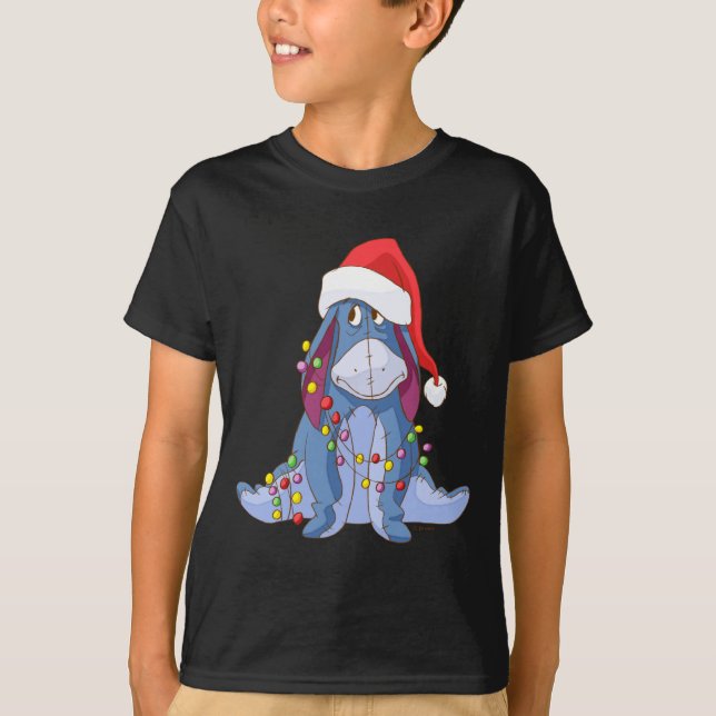 Camiseta Eeyore Santa Claus  (Frente)
