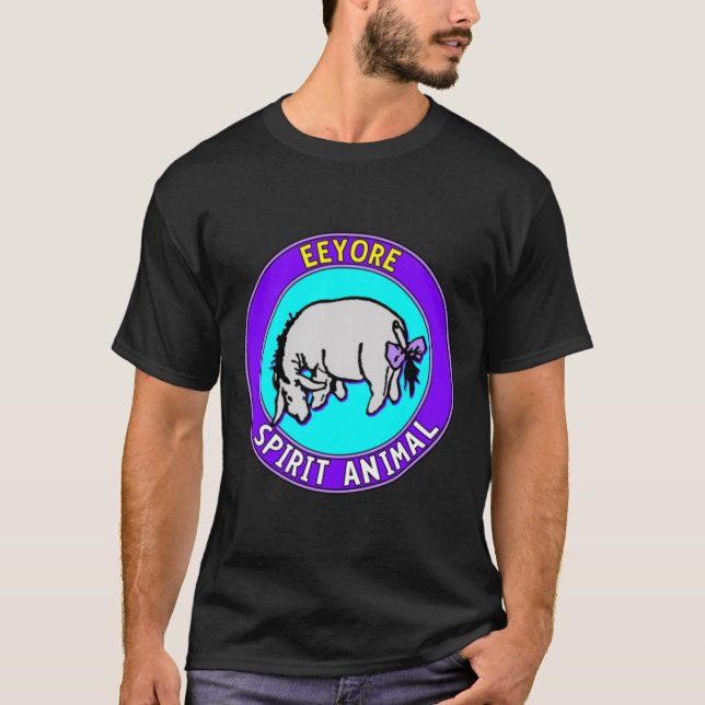 Camiseta Eeyore Spirit Animal (Frente)