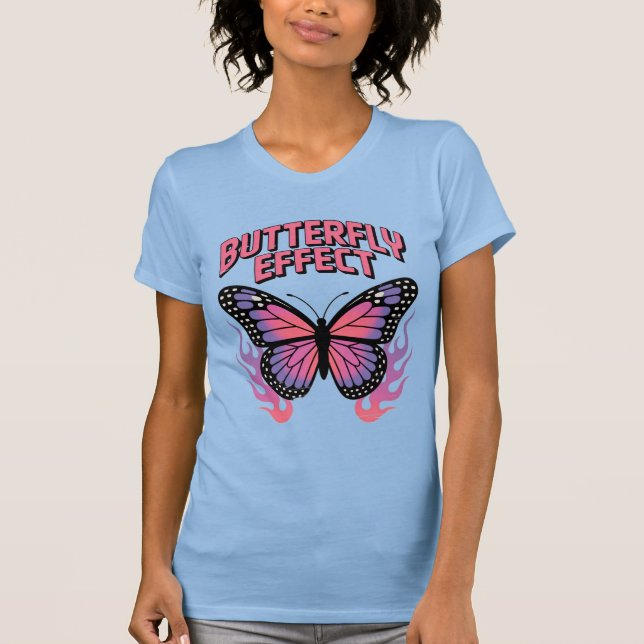 Camiseta Efeito Borboleta (Frente)
