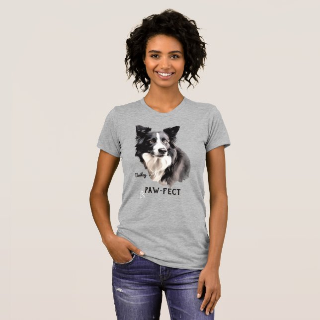 Camiseta Efeito de pata (Frente Completa)