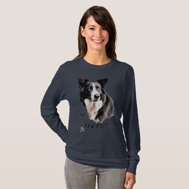 Camiseta Efeito de pata (Frente Completa)