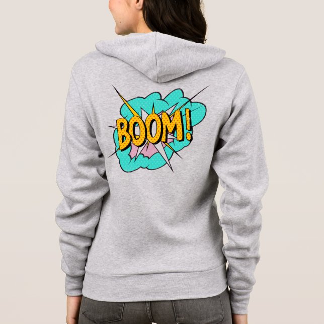 Camiseta Efeito Sólido Do Livro Em Quadrinhos: Boom! Bolha  (Verso)