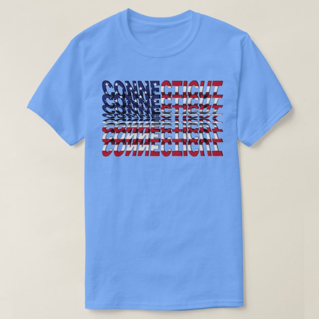 Camiseta Efeito Texto do Sacudir de Conexão (Frente do Design)