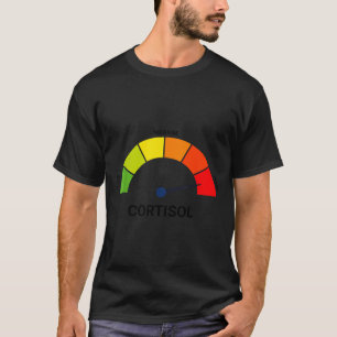 Camiseta Efeitos na Saúde Níveis Altos de Cortisol Design