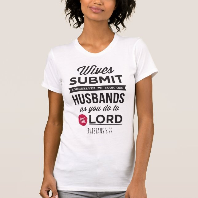 Camiseta Efésios 5:22 (Frente)