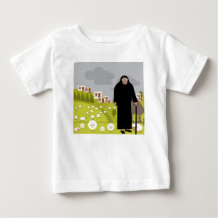 Camiseta Efetivo de ovelhas e pastores