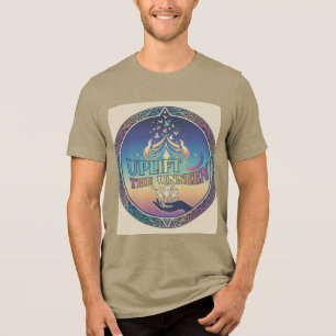 Camiseta Efetue a flexão do não visto - Equipe gráfica de e
