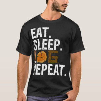 Camiseta Efetue o log de latência Repetir o registrador de