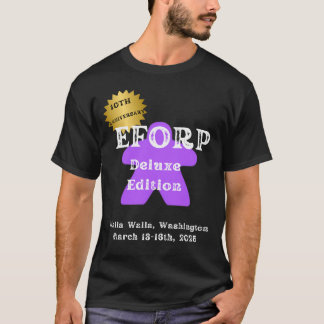 Camiseta EFORP 2025 10º Aniversário Deluxe Edition Purple
