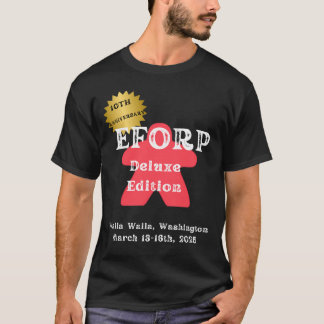 Camiseta EFORP 2025 10º aniversário Deluxe Edition Red