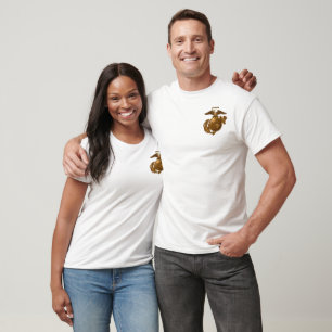 Camiseta EGA da Cheio-Cor - Bronze