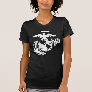 Camiseta EGA de uma cor - branco