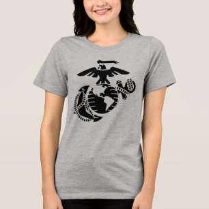 Camiseta EGA de uma cor - Preto