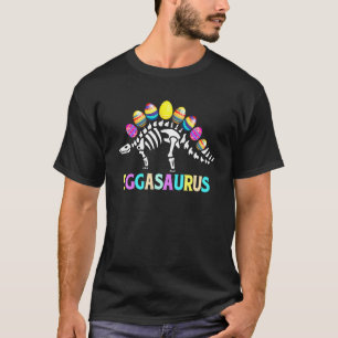 Camiseta Eggasaurus Stegosaurus Egg Dino T Rex Skeleton Eas
