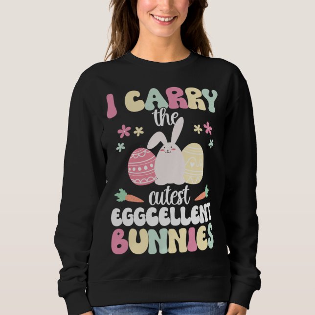 Camiseta Eggcellent Bunnies Bus Driver Easter Bunny Bus Dri (Frente)
