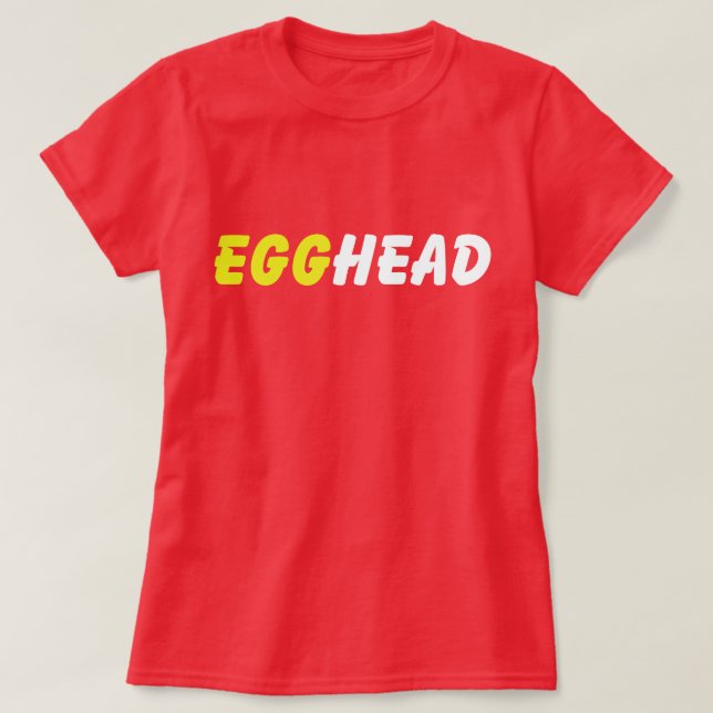 CAMISETA EGGHEAD (Frente do Design)
