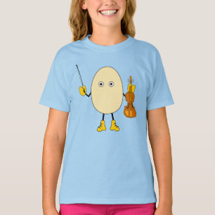 Camiseta Egghead Violinist