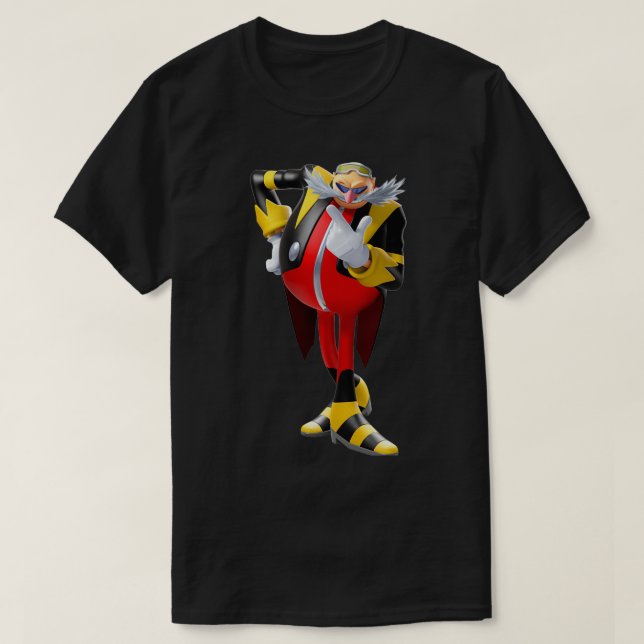 Camiseta Eggman Nega (Frente do Design)