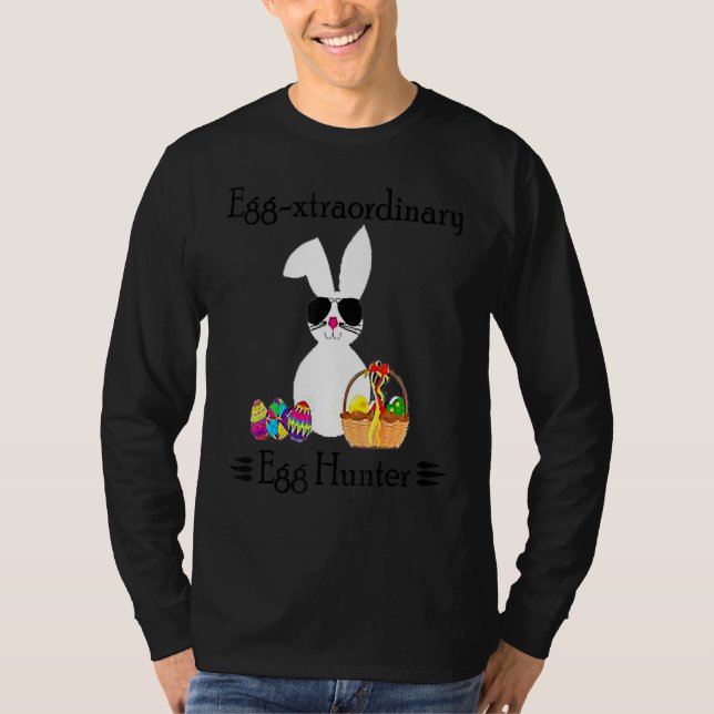 Camiseta Eggspert Egg Hunter Boy Legal Bunny Pa (Frente)