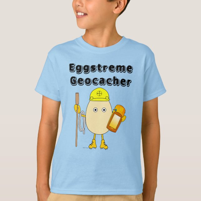 Camiseta Eggstreme Geocaching (Frente)