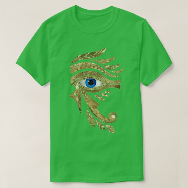 Camiseta Egípcio Olho de Horus Wadjet (Frente do Design)