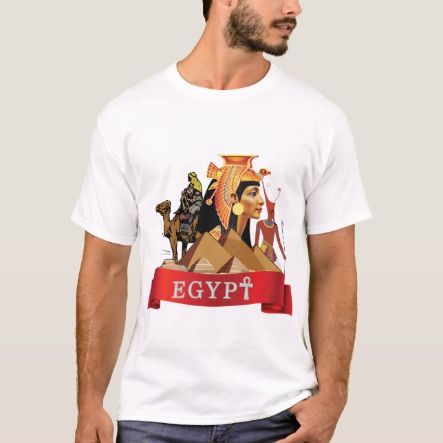 Camiseta Egipto antigo (Frente)