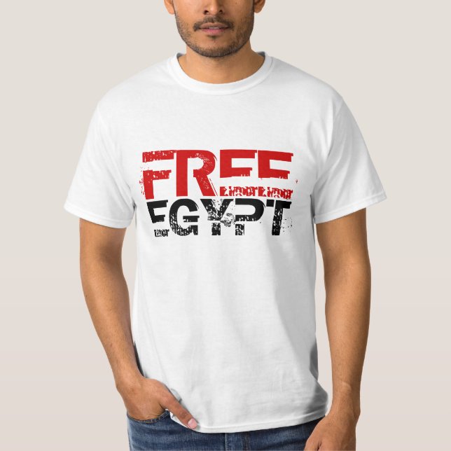 CAMISETA EGIPTO LIVRE (Frente)