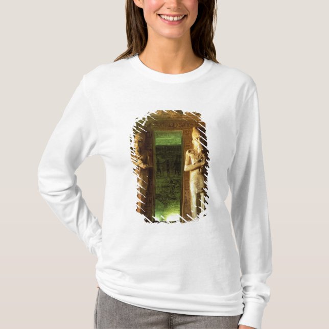 Camiseta Egito, Abu Simbel, Estátua de Ramsés II, (Frente)