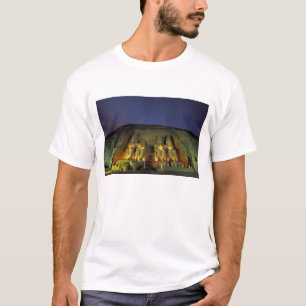 Camiseta Egito, Abu Simbel, Figuras colossais de Ramessés