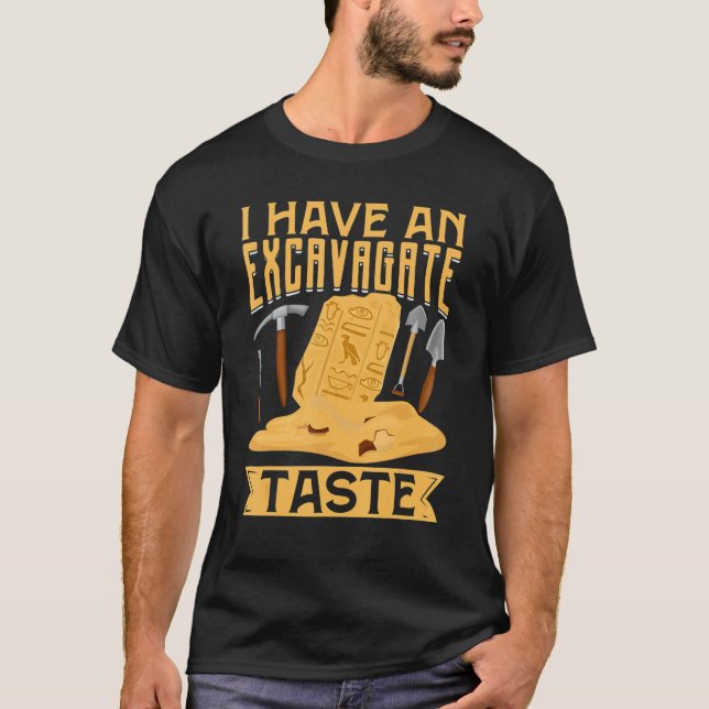 Camiseta Egito Arqueologia Egiptólogo Pharaoh Hieroglyphi (Frente)