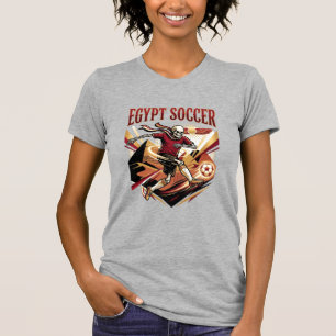 Camiseta Egito Futebol Esqueleto Artilheiro Nações Esportes