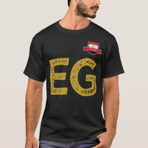 Camiseta Egito - Grupo de Sinalizador Humano - Letra E e G