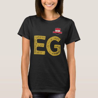 Camiseta Egito - Grupo de Sinalizador Humano - Letra E e G 