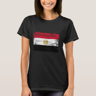 Camiseta Egito Orgulho Egípcio Bandeira Patrimônio Raiz Afr
