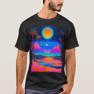 Camiseta Egito Psicodélico