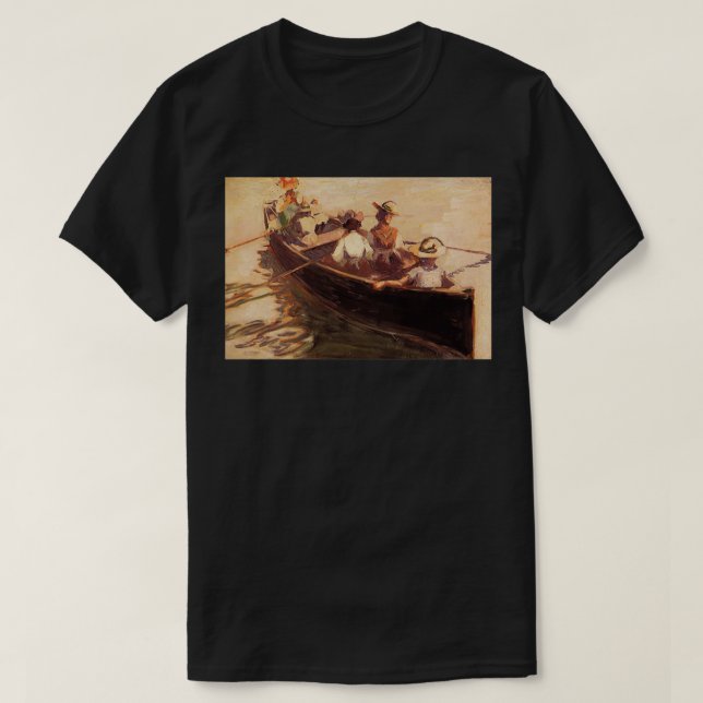 Camiseta Egon Schiele Barco 1907 (Frente do Design)