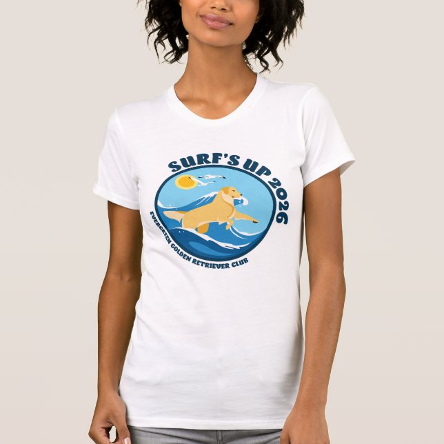Camiseta EGRC Surfs Up Womens T-Shrt (Frente)