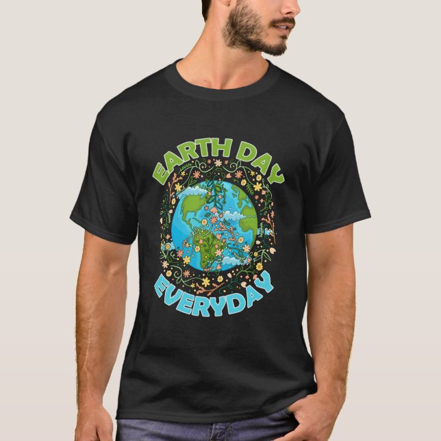 Camiseta Eh Day Everyday World Global Peace Environt (Frente)